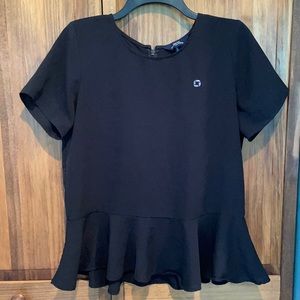 Black LANDS END Chase blouse